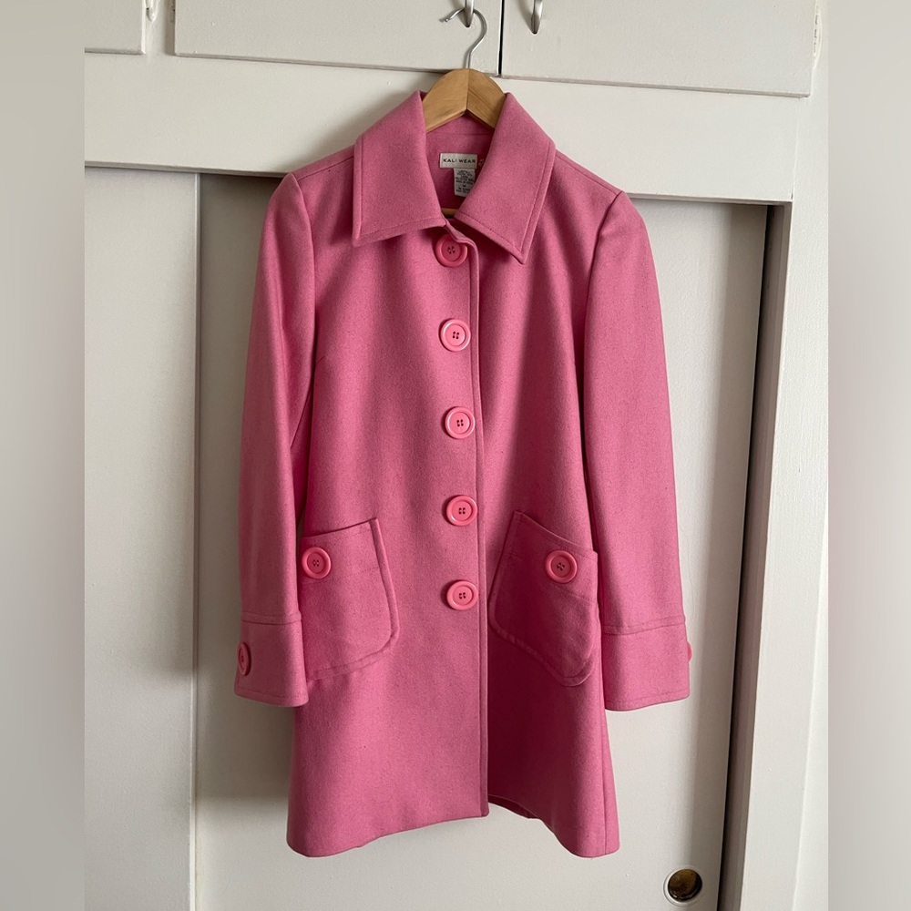 Kali Wear pink coat women’s size M